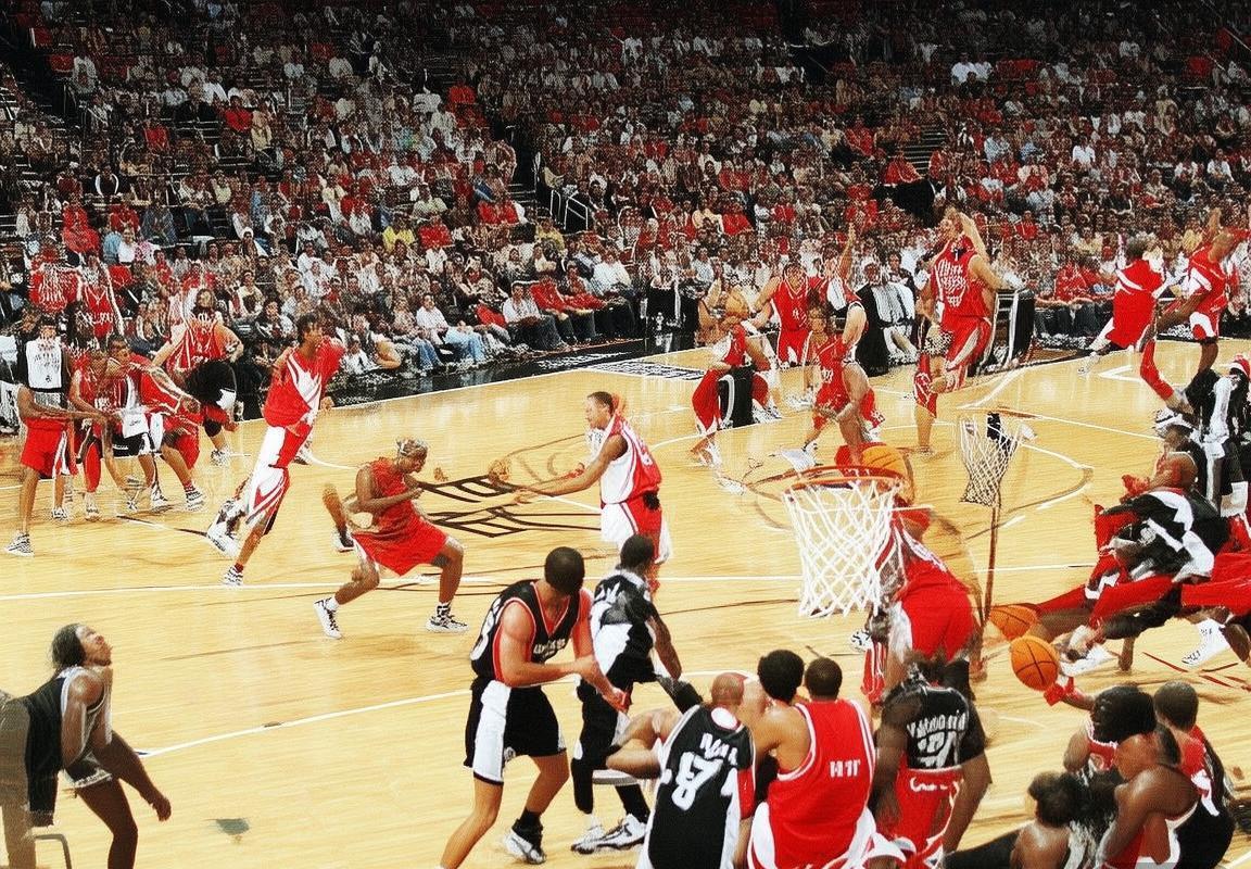 姚明邓肯巅峰对决：火箭马刺季后赛经典系列赛回顾